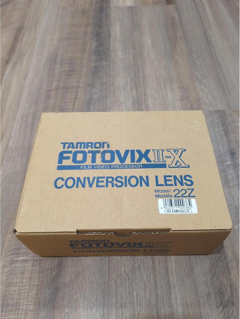 TAMRON FOTOVIX II-X Film Video Processor CONVERSION LENS Model 22Z in box